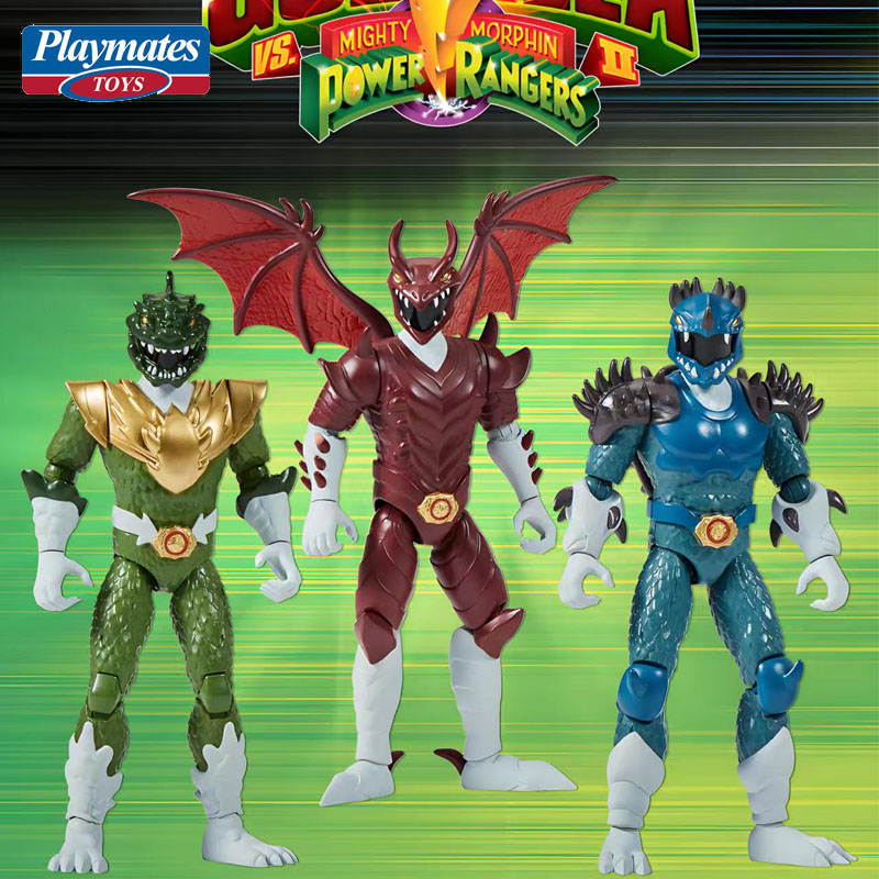 Model Kit Power Rangers - Playmates Godzilla Vs Mighty Morphin Power
