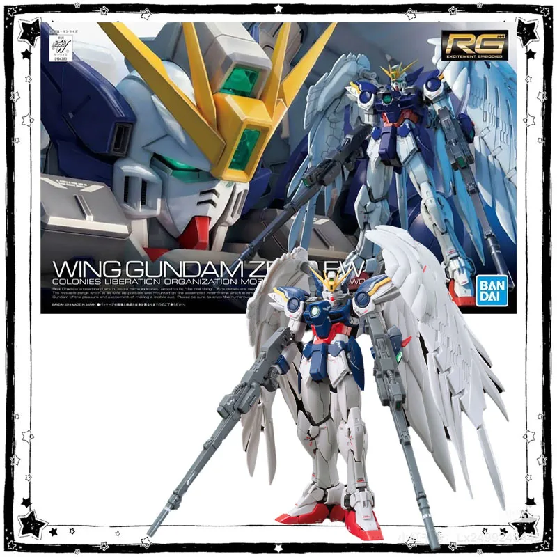 Model Kit Wing Zero - In Stock Bandai Gundam Model Kit