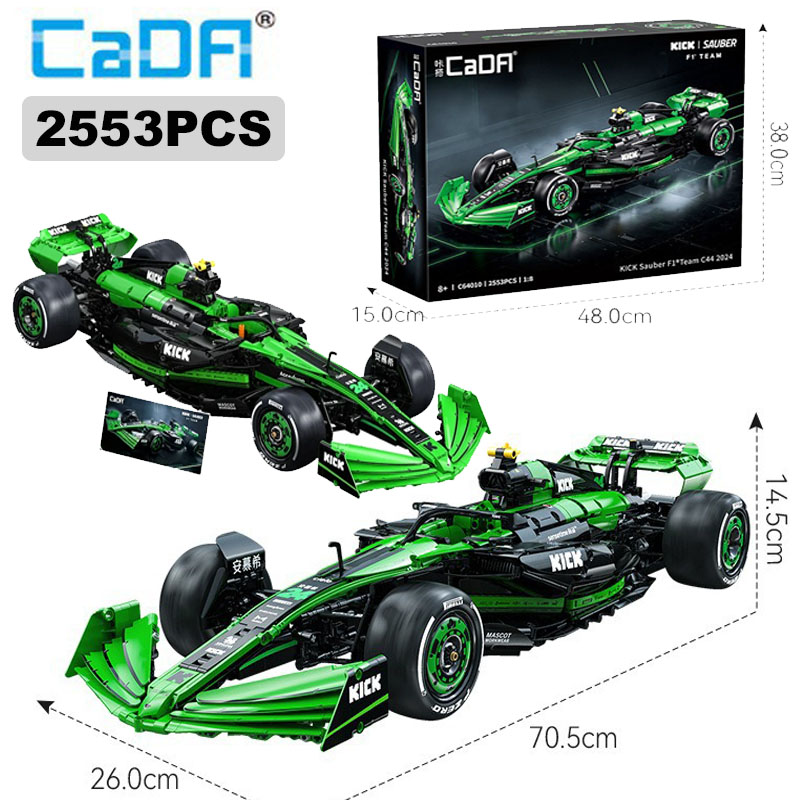 Model Kit Formula 1 - Cada 1:8 MOC Sauber F1 Team