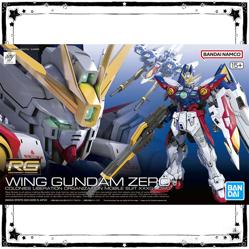 Model Kit Wing Zero - In Stock Bandai Gundam Model Kit