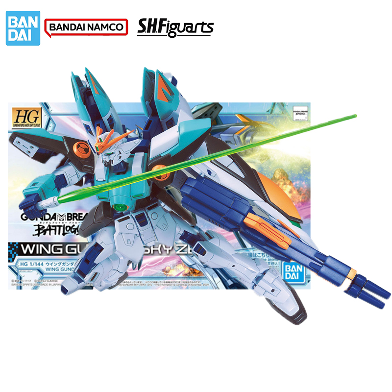 Model Kit Wing Zero - Bandai Original Genuine Figure Gundam Model