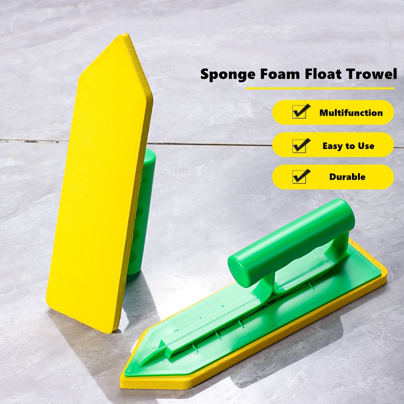 Seam Scraper Tool - Sponge Foam Float Trowel For Grout,Stucco,Tile