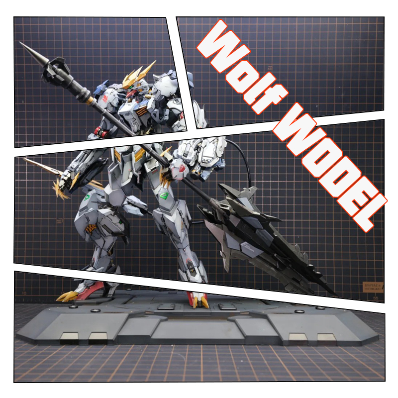 Model Kit Gundam Barbatos - 【IN STOCK】Wolf Technology Wolf King Alloy