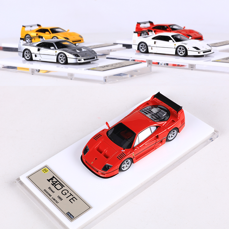 Model Kit Formula 1 - DMH F40 Resin Model Car 1:64