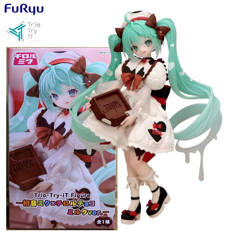 Model Kit Hatsune Miku - FuRyu Hatsune Miku × Tirol Chocolate