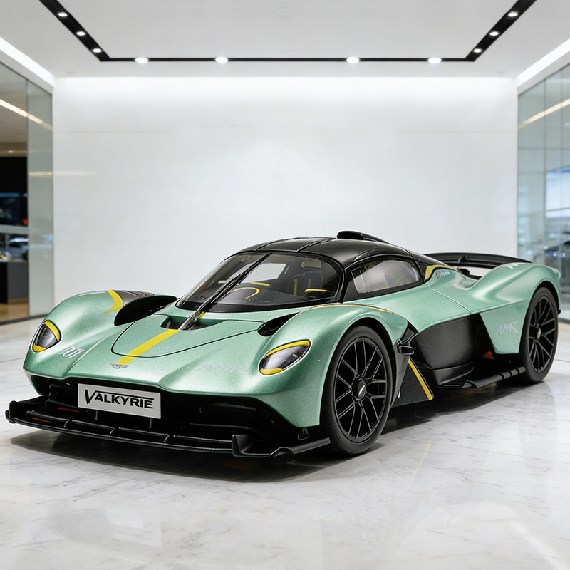 Model Kit Valkyrie - NEW 1:18 Valkyrie Supercar Alloy Car