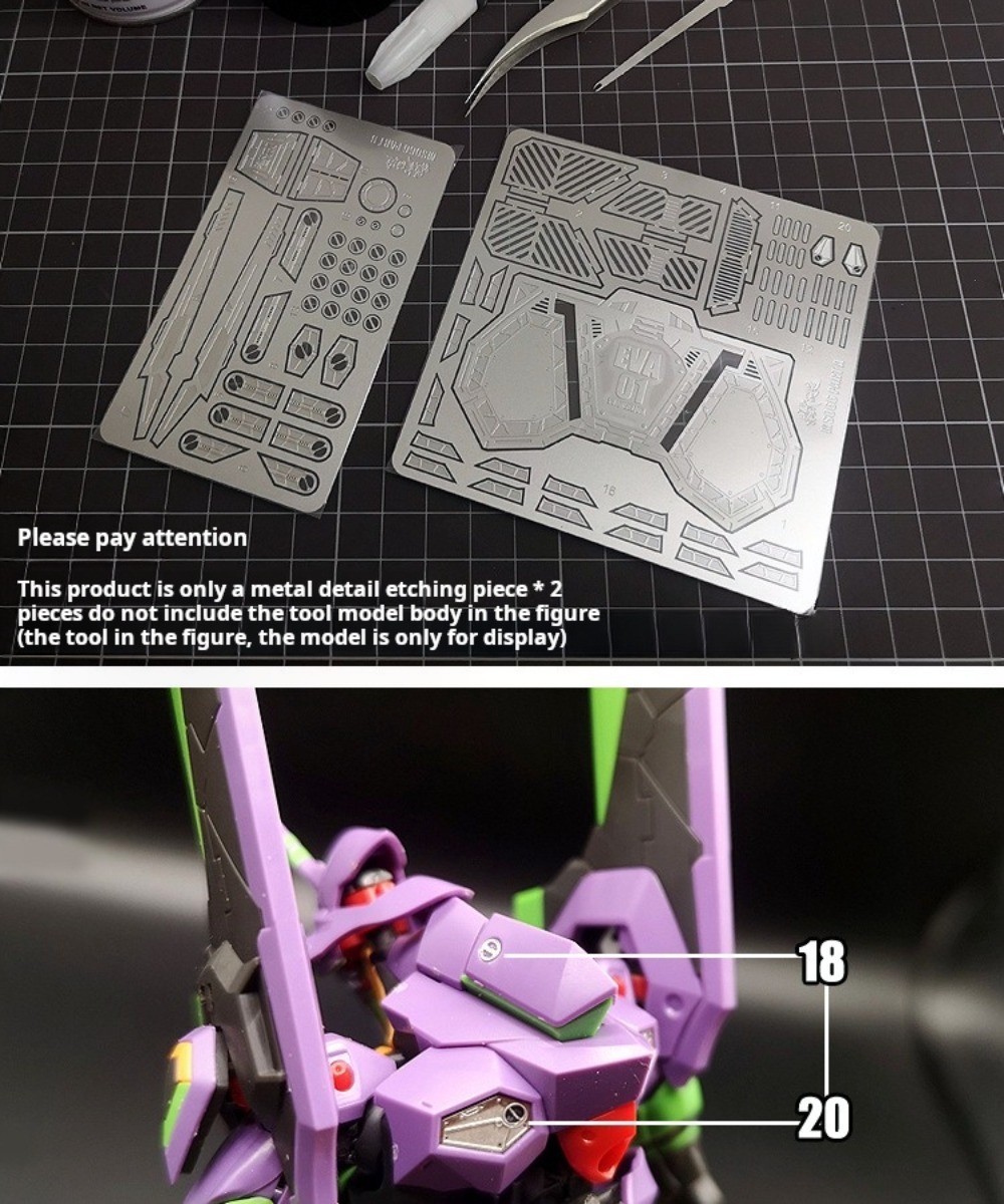 Model Kit Eva 01 - MS066 MSWZ Metal Etching Parts RG