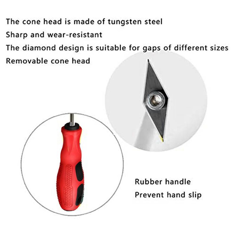 AT21-2-Piece Slotting Machine  - Seam Scraper Tool ulasan dan harga