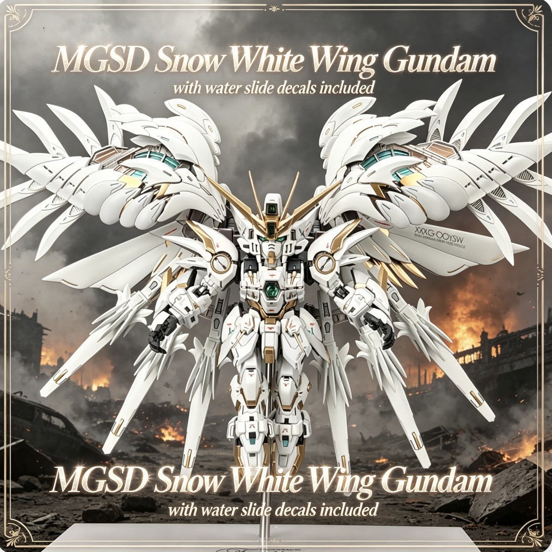 Wing Zero MGSD Bai Xueji Perip - Model Kit Wing Zero ulasan dan harga