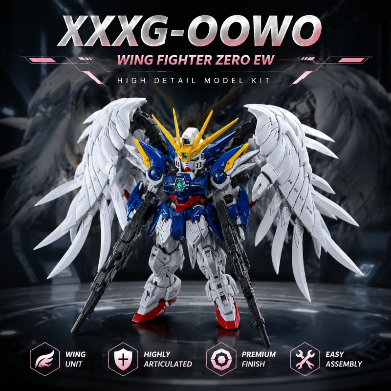 Gl XXXG OOWO Wing Zero EW Styl - Model Kit Wing Zero ulasan dan harga