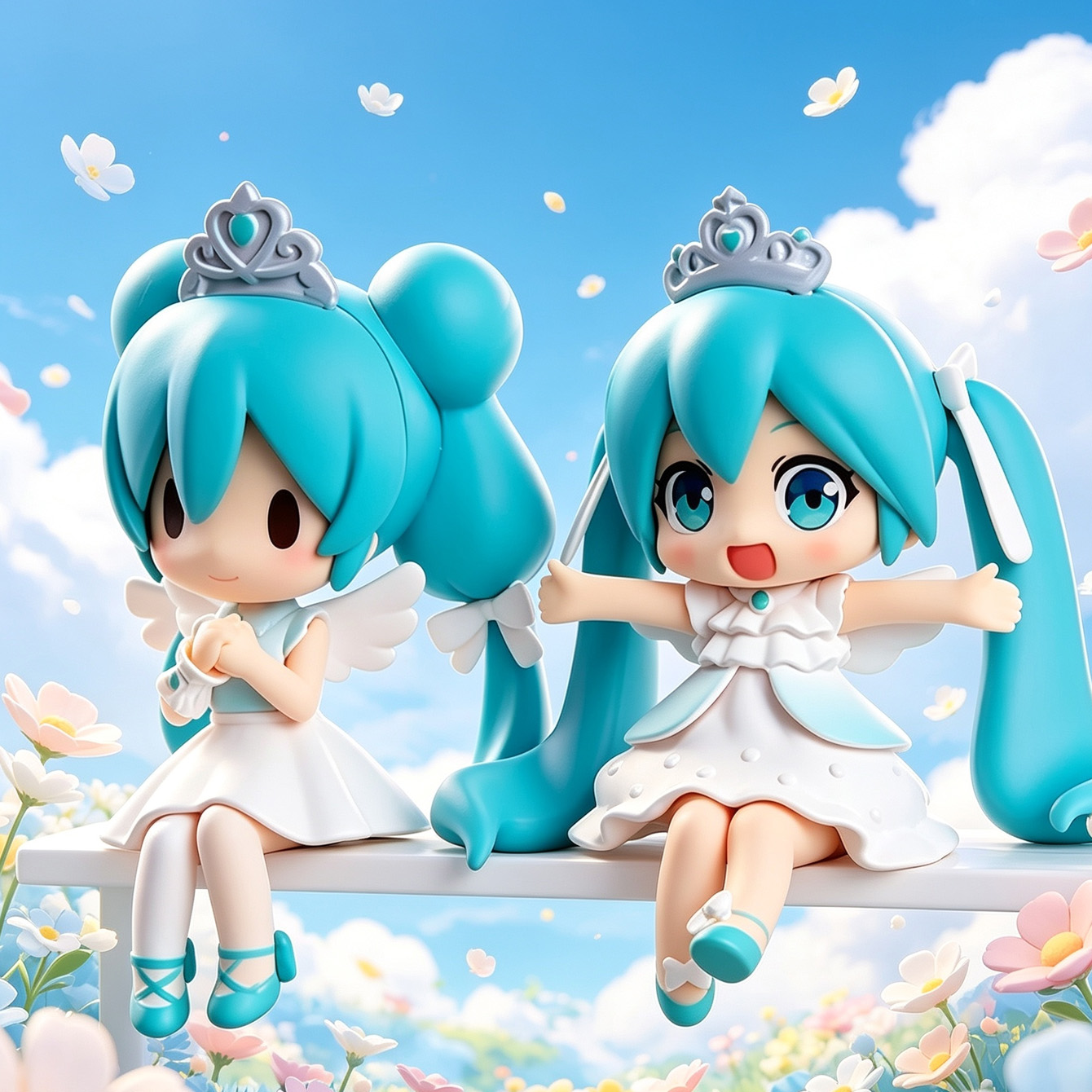 Hatsune Miku Angel Princess In - Model Kit Hatsune Miku ulasan dan harga
