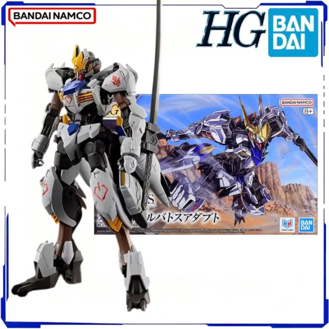 BANDAI Oficial Genuine Gundam  - Model Kit Gundam Barbatos ulasan dan harga