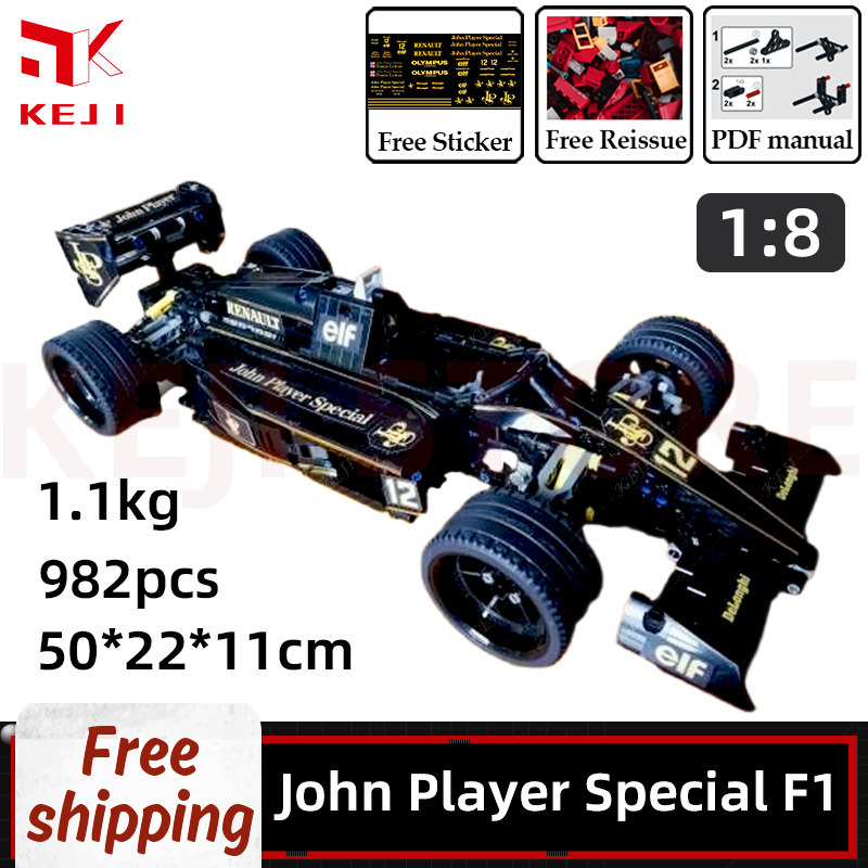 KEJI MOC-70614 John Player Spe - Model Kit Formula 1 ulasan dan harga