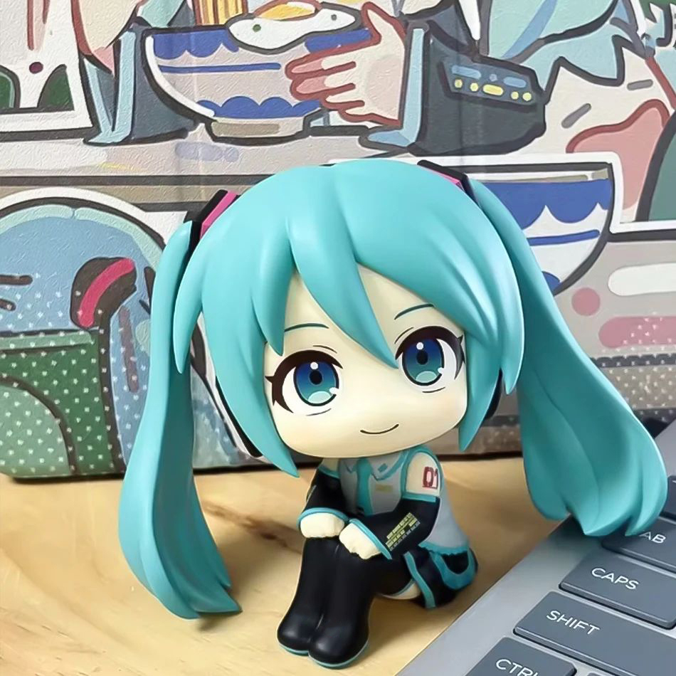 Hatsune Miku Look Up Chibi Sit - Model Kit Hatsune Miku ulasan dan harga