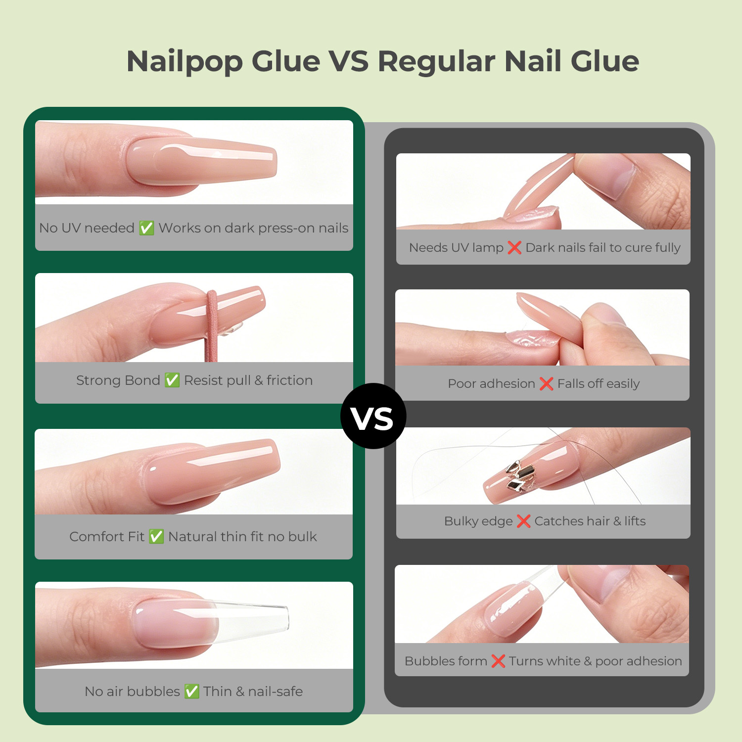 Nail Glue Gel and Remover Set  - Model Kit Formula 1 ulasan dan harga