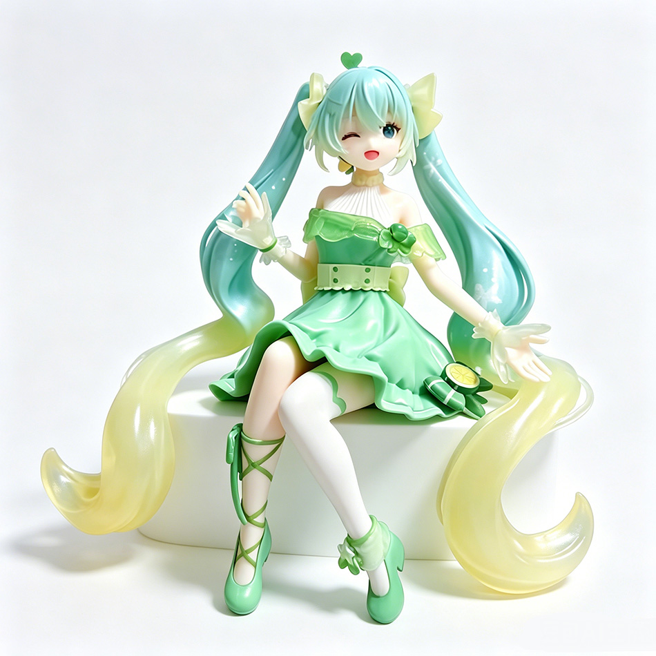 Hot Bandai Hatsuned Miku Anime - Model Kit Hatsune Miku ulasan dan harga