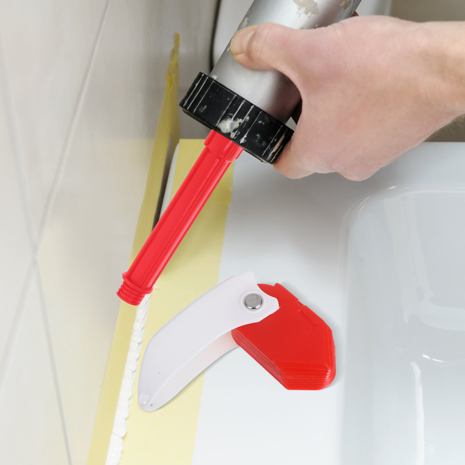 3Pcs Grout Tool Applicator Kit - Seam Scraper Tool ulasan dan harga