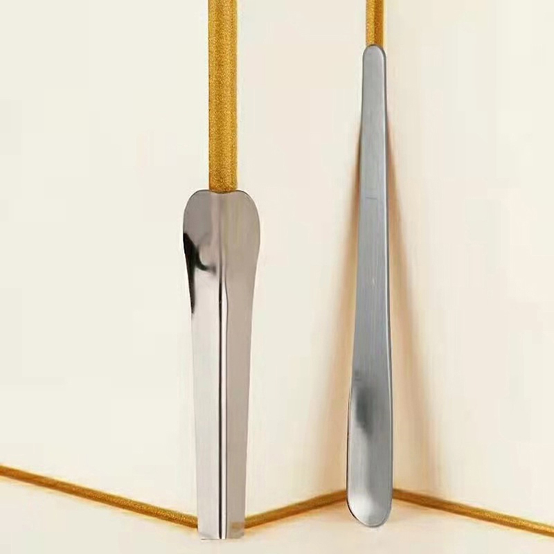 1 Pair Steel Wall Putty Knife  - Seam Scraper Tool ulasan dan harga