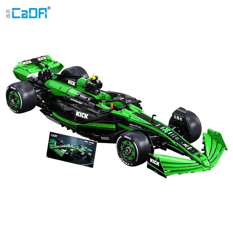 Cada 1:8  MOC Sauber F1 Team C - Model Kit Formula 1 ulasan dan harga