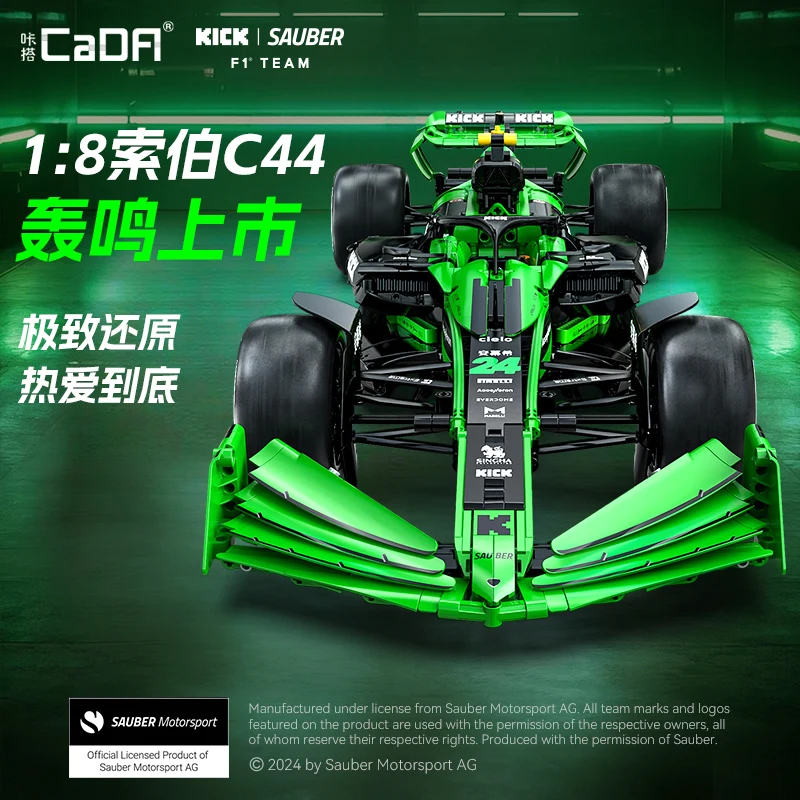 Cada 1:8  MOC Sauber F1 Team C - Model Kit Formula 1 ulasan dan harga