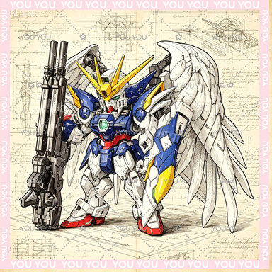 In Stock GAOGAO MGSD Xxxg-00w0 - Model Kit Wing Zero ulasan dan harga