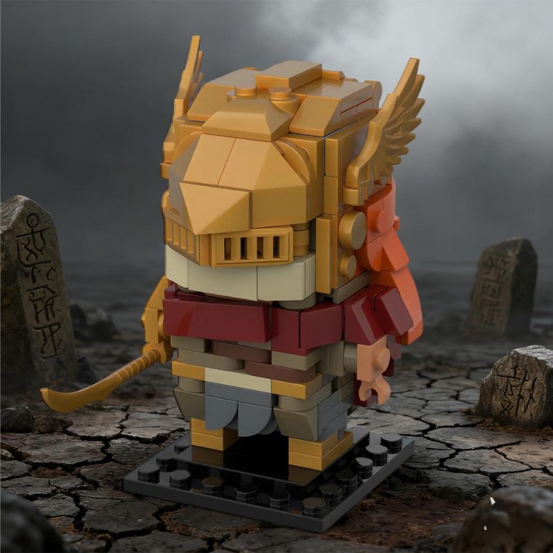 228Pcs Medieval Valkyrie Figur - Model Kit Valkyrie ulasan dan harga