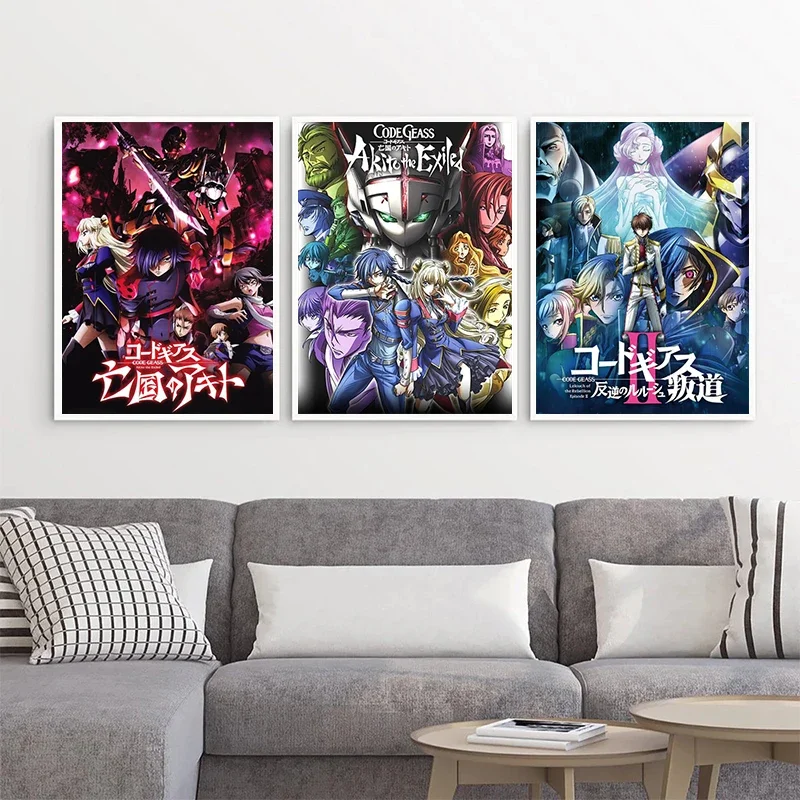 Canvas Painting Code Geass Pos - Model Kit Code Geass ulasan dan harga