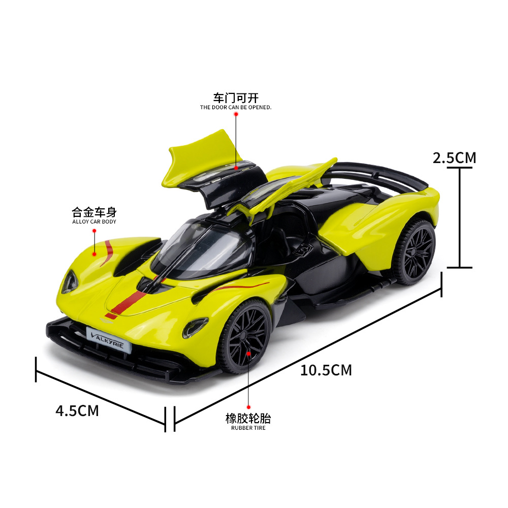 1:43 Valkyrie Car Model Toy Al - Model Kit Valkyrie ulasan dan harga