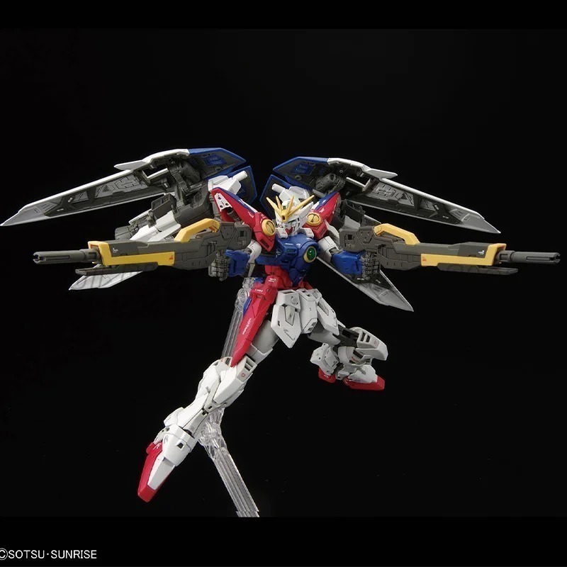 【In stock】Bandai RG 1/144 WING - Model Kit Wing Zero ulasan dan harga