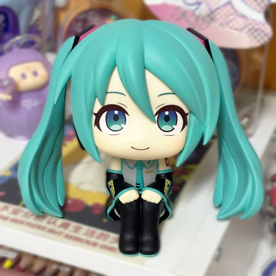 10CM Hatsune Miku Look Up Kawa - Model Kit Hatsune Miku ulasan dan harga