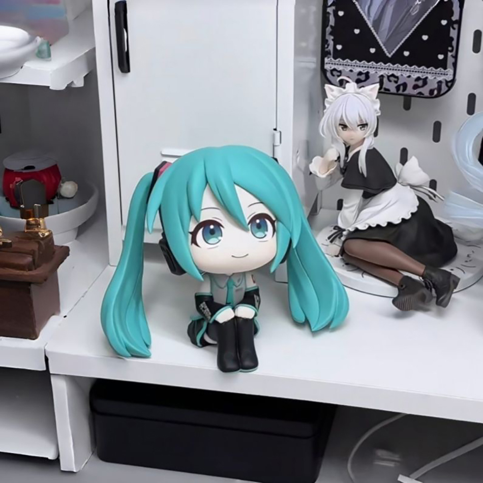 10CM Hatsune Miku Look Up Kawa - Model Kit Hatsune Miku ulasan dan harga