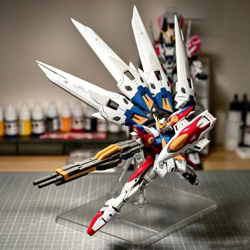 RG Wing Zero 1/144 Mech Assemb - Model Kit Wing Zero ulasan dan harga