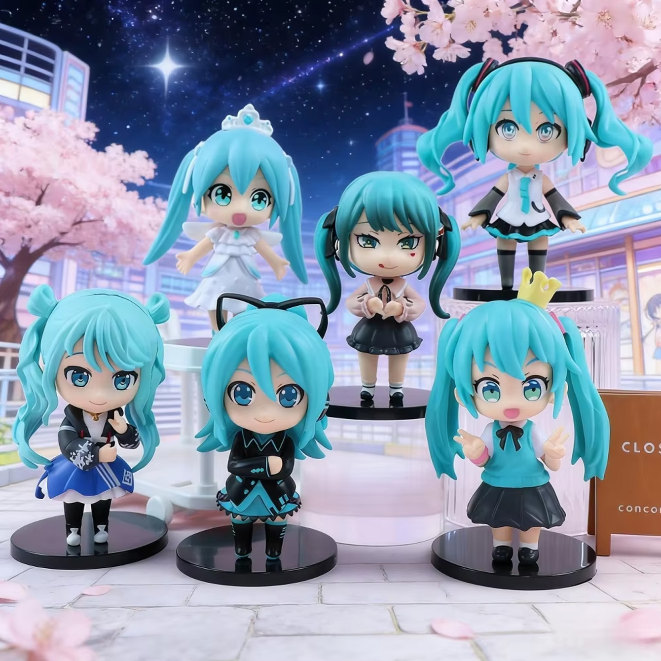 Hatsune Miku Chibi Figure Bund - Model Kit Hatsune Miku ulasan dan harga