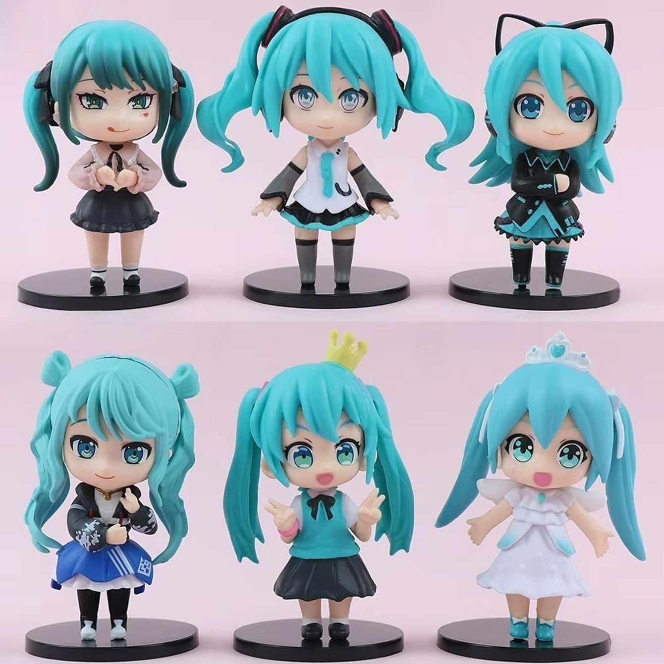 Hatsune Miku Chibi Figure Bund - Model Kit Hatsune Miku ulasan dan harga