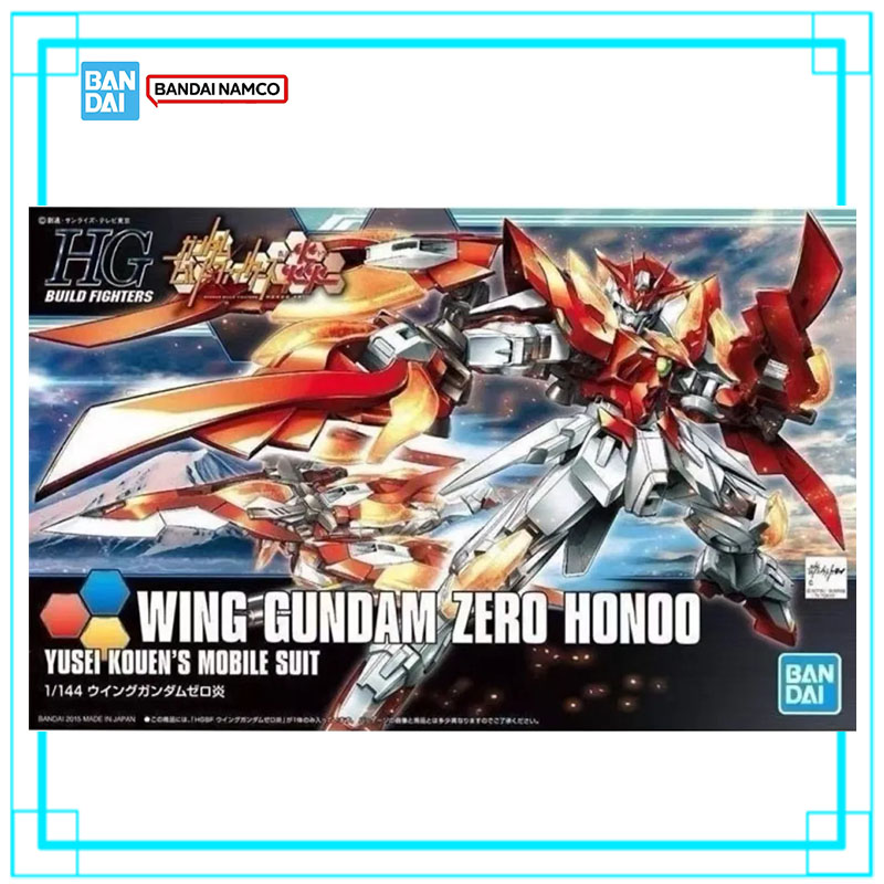 In Stock Bandai Gundam HG 1/14 - Model Kit Wing Zero ulasan dan harga
