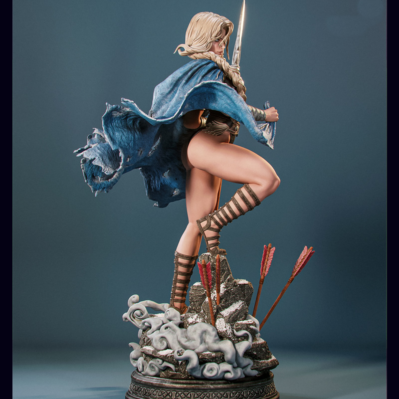 2 Styles Game Character 6677 V - Model Kit Valkyrie ulasan dan harga