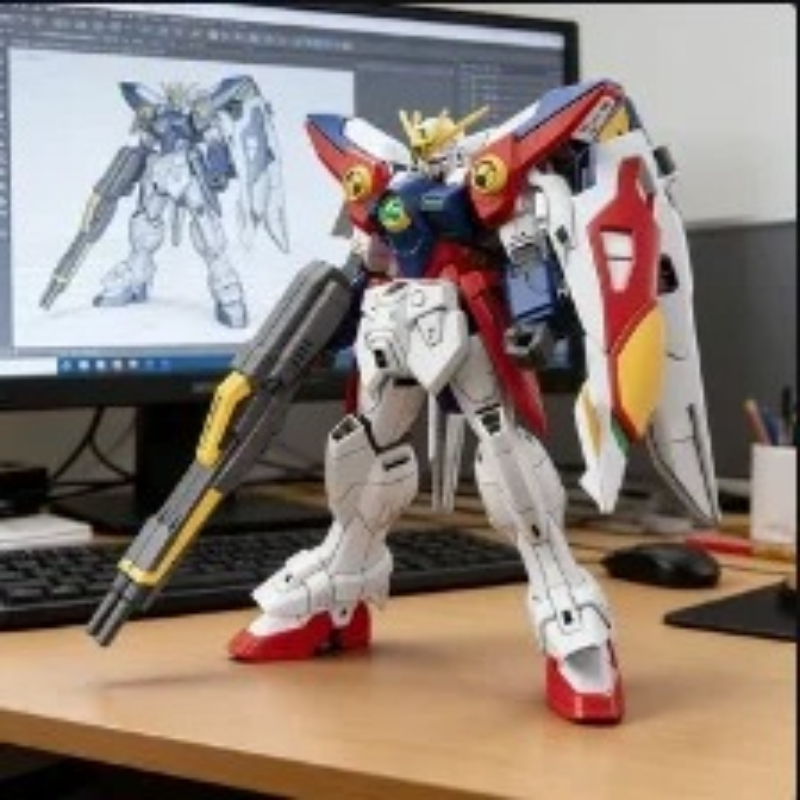 Bandai HGUC Gundam Wing Zero C - Model Kit Wing Zero ulasan dan harga