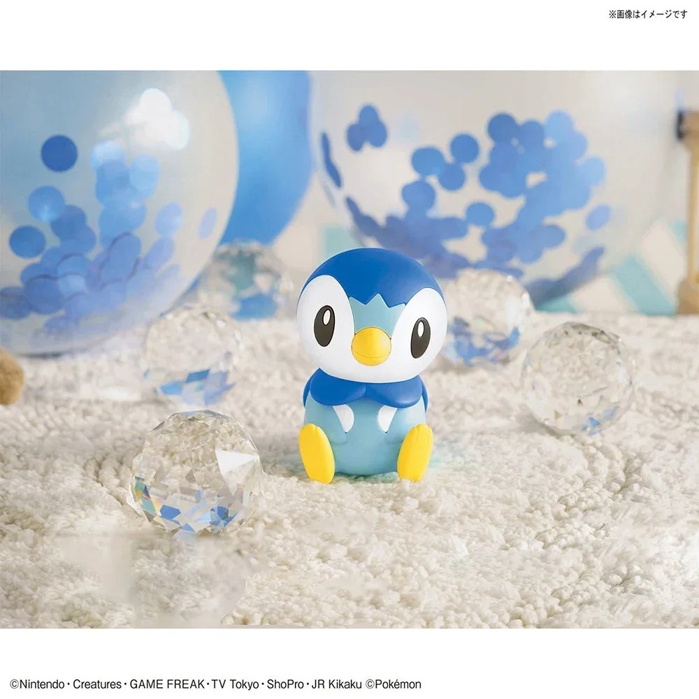 Bandai Original Pokemon Figure - Model Kit Quick Piplup ulasan dan harga